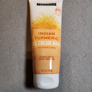 Freeman Indian Turmeric Gel Cream Mask Hydrating 6 fl oz‎ 175 mL Face Care Skin